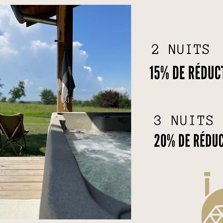 Dome Insolite Cedre Jacuzzi Et Petits Dejeuners Inclus Lagraulet-du-Gers エクステリア 写真
