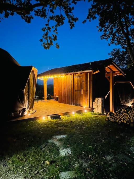 Dome Insolite Cedre Jacuzzi Et Petits Dejeuners Inclus Lagraulet-du-Gers エクステリア 写真