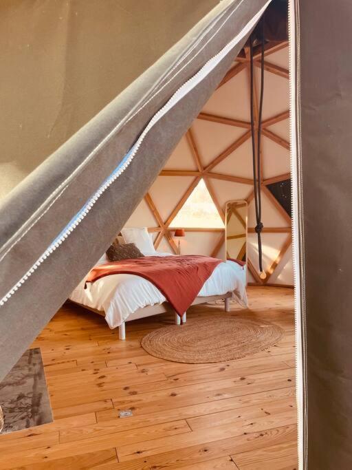 Dome Insolite Cedre Jacuzzi Et Petits Dejeuners Inclus Lagraulet-du-Gers エクステリア 写真