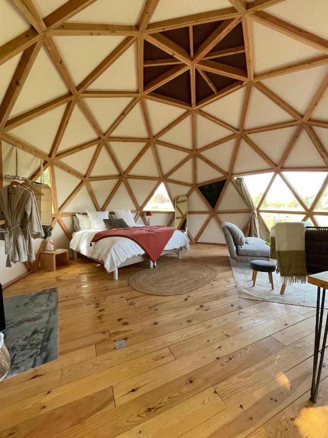 Dome Insolite Cedre Jacuzzi Et Petits Dejeuners Inclus Lagraulet-du-Gers エクステリア 写真